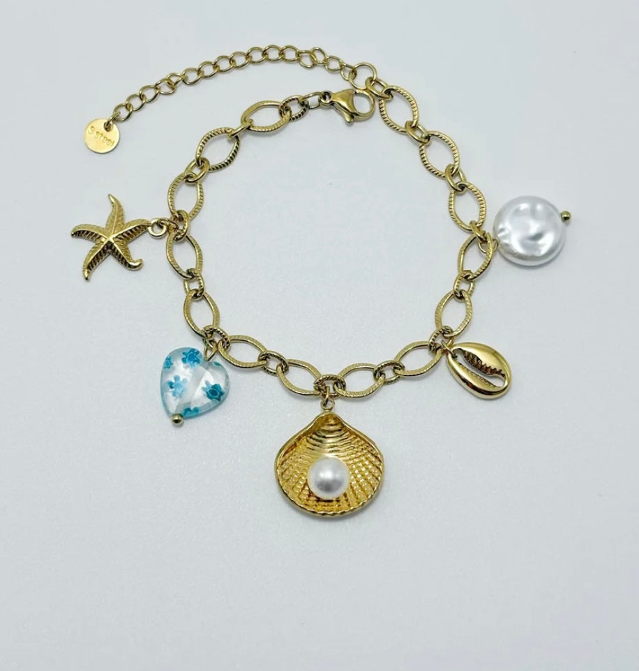 Bracelet bleu océan
