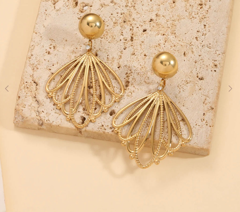 Boucle d’oreille acier inoxydable