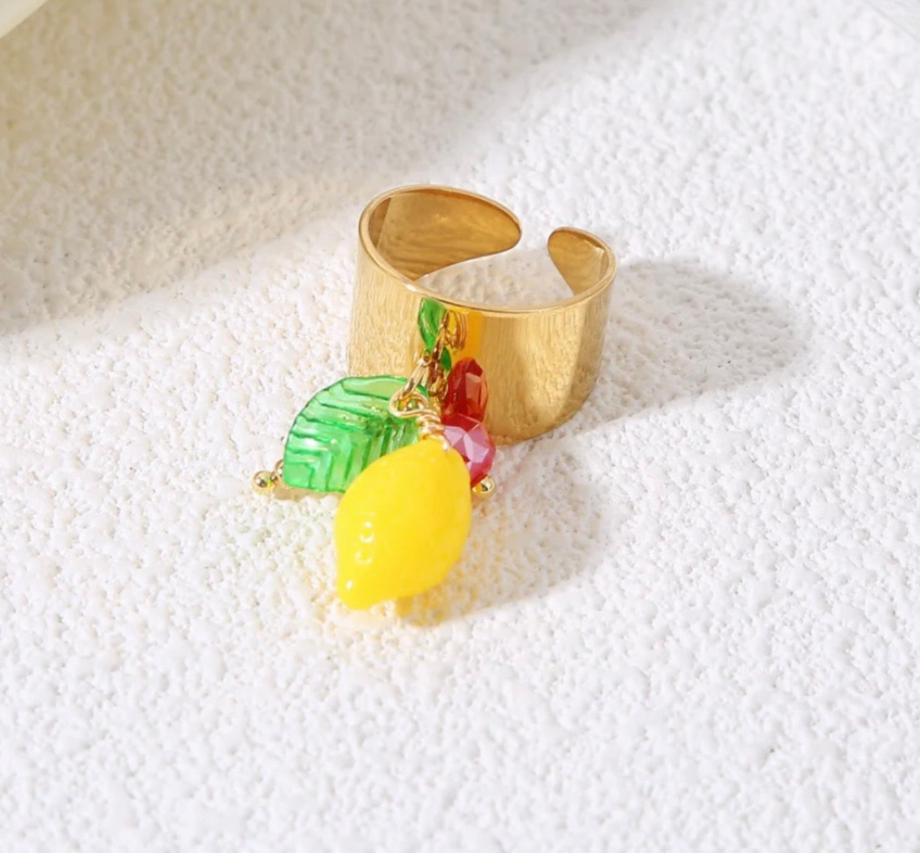 Bague citron