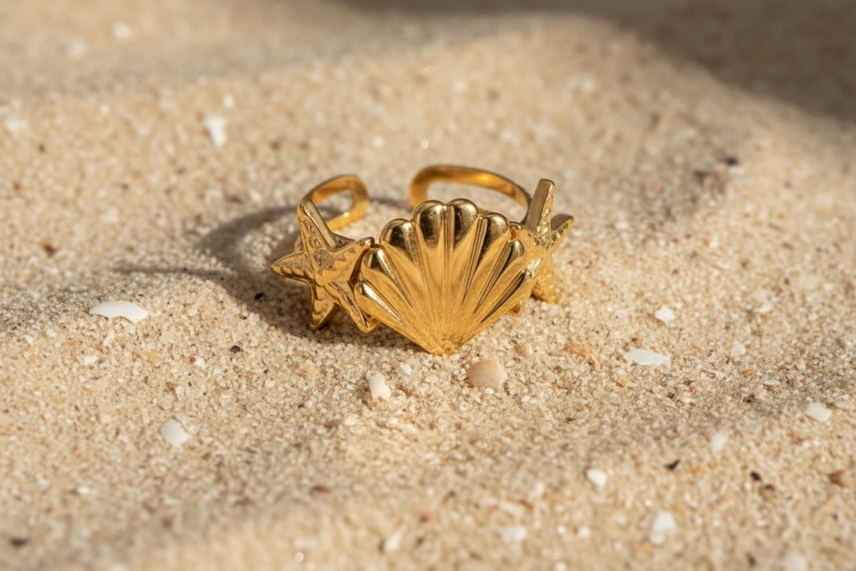 Bague multicoquillage