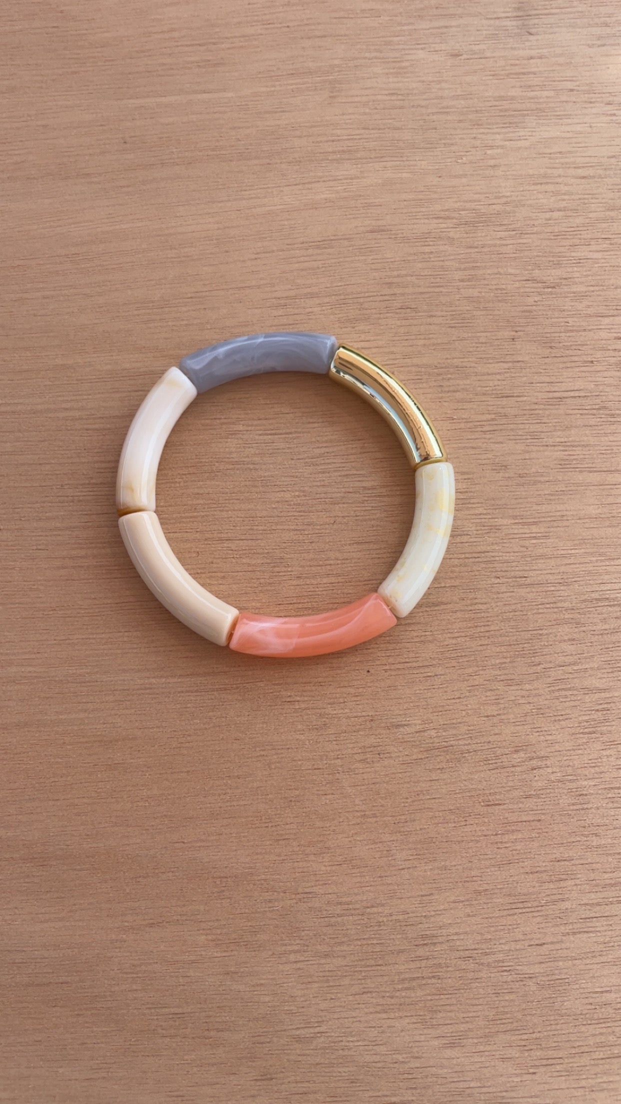 Bracelet jonc coloré
