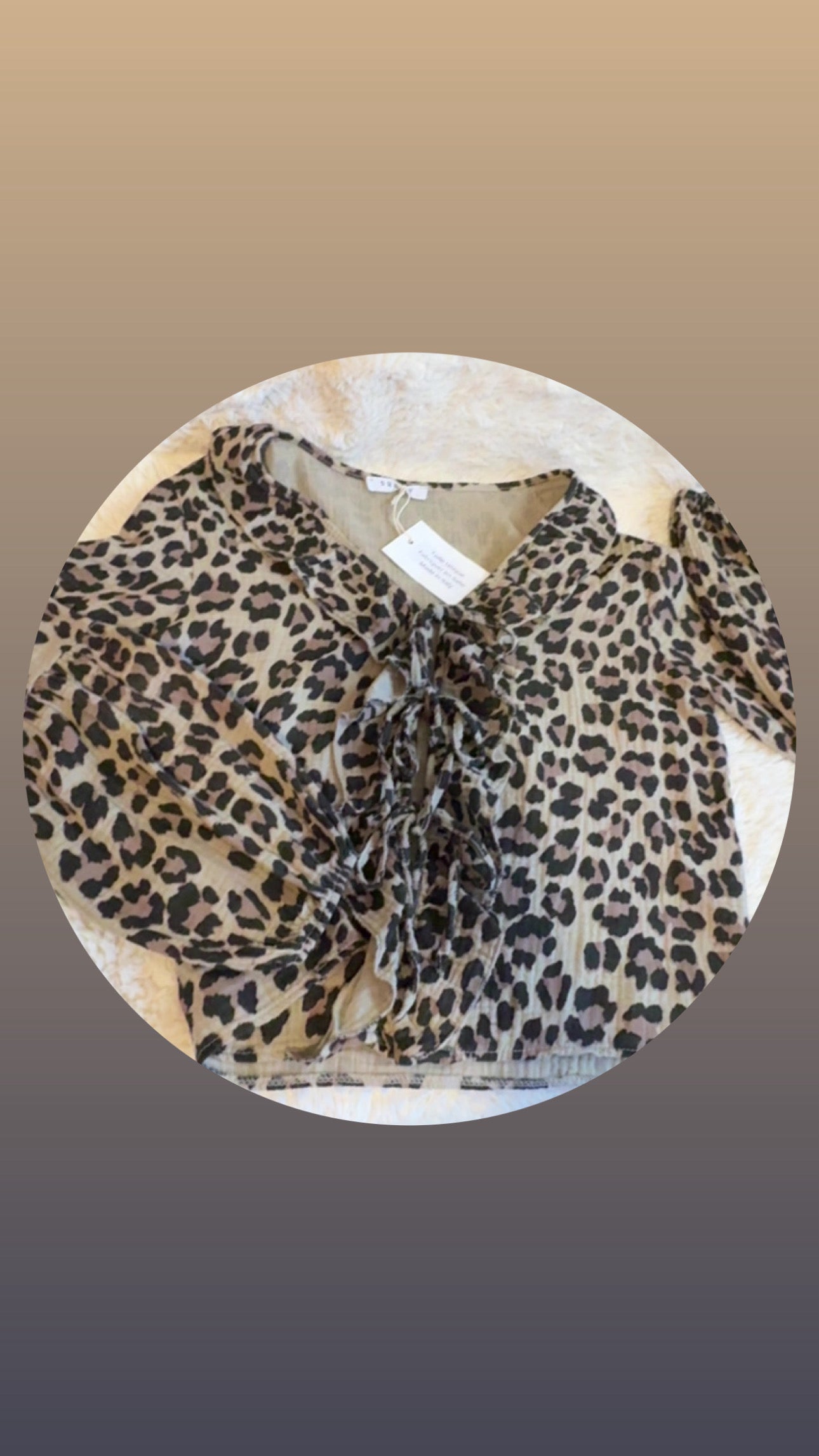 Chemise lĂ©opard đ€