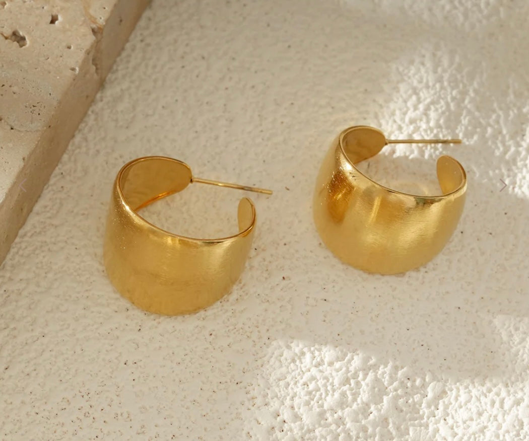 Boucle d’oreille acier inoxydable