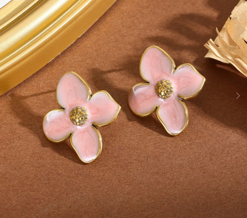 Boucle d’oreille acier inoxydable