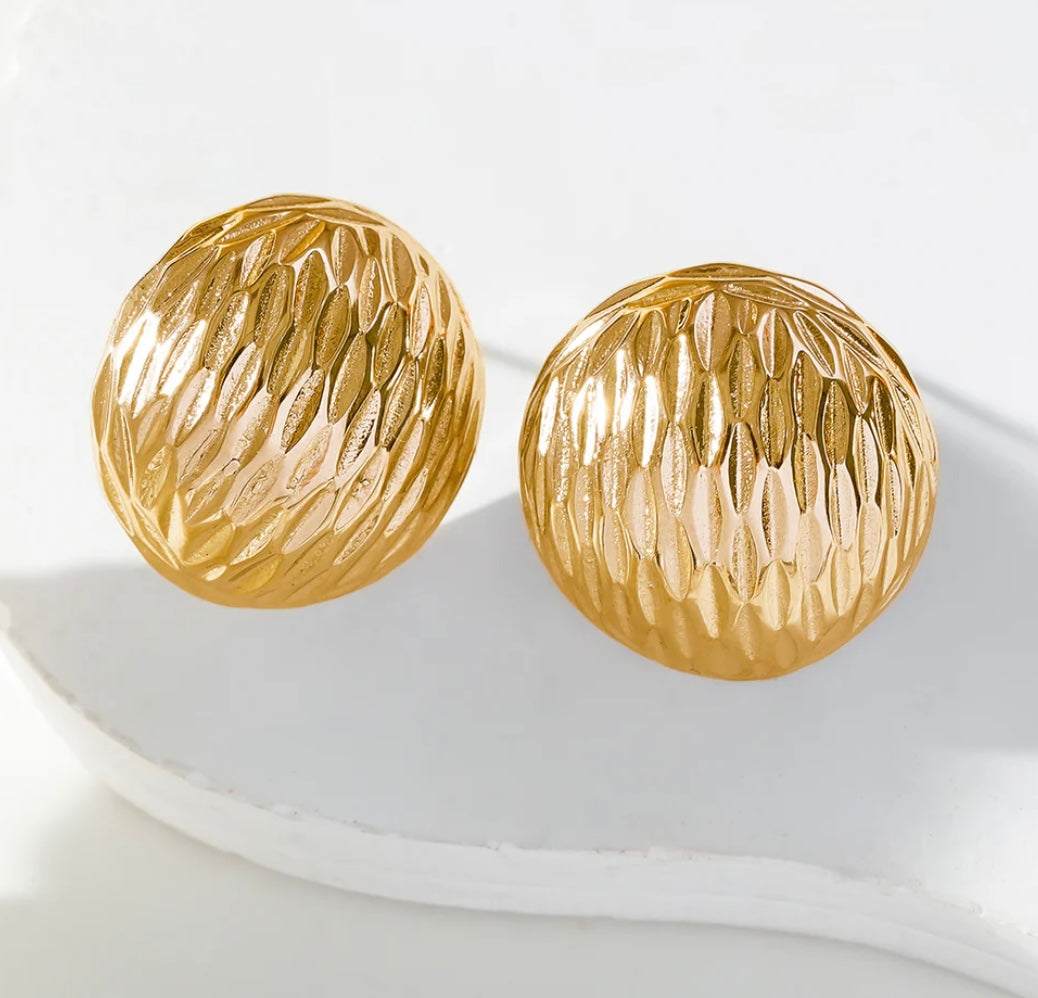 Boucle d’oreille doré