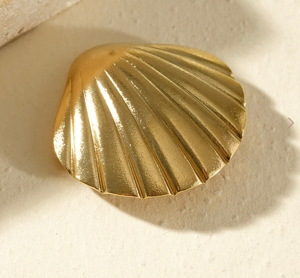 Broche coquillage