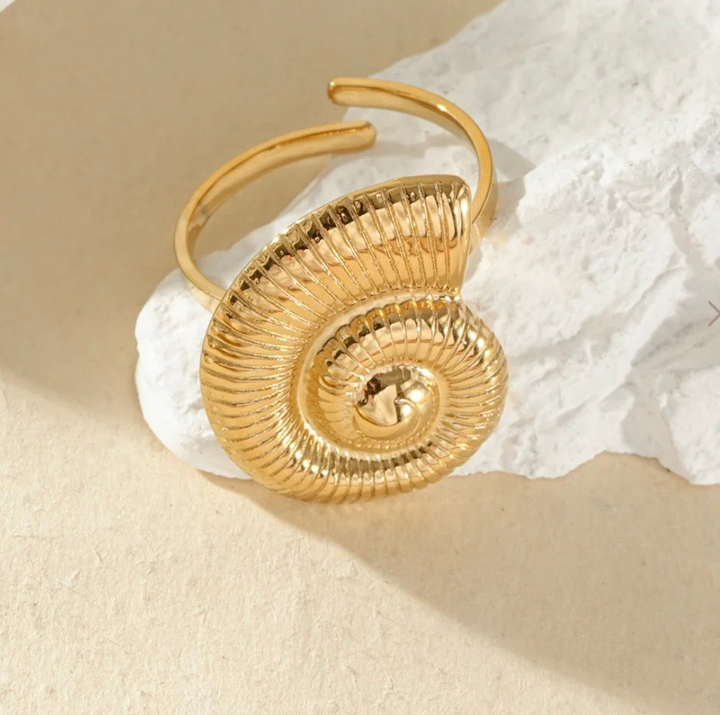 Bague coquillage