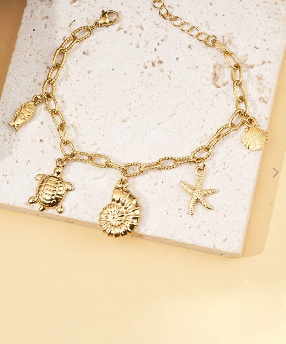 Bracelet coquillage đ