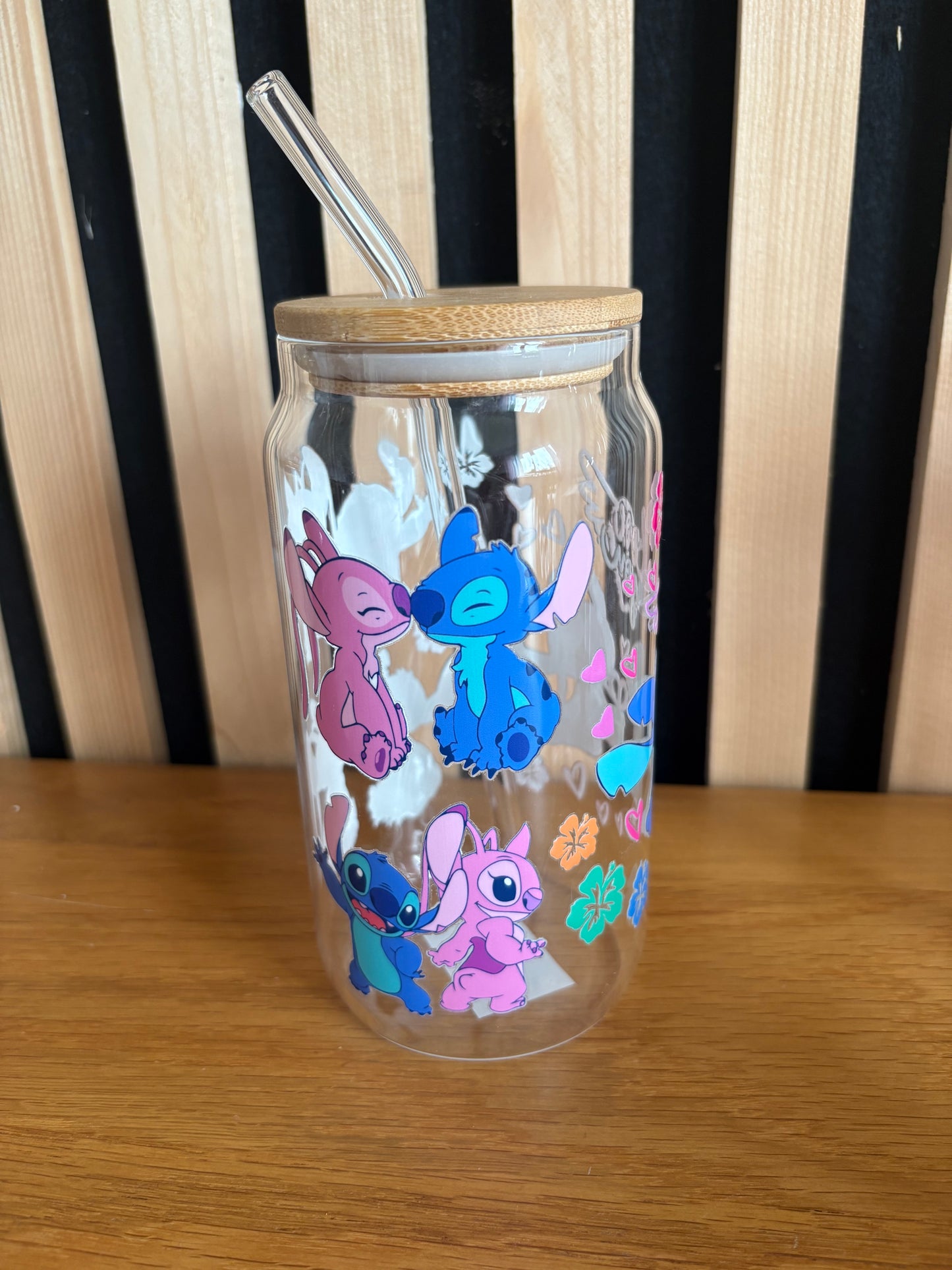 Verre personnalisés stitch