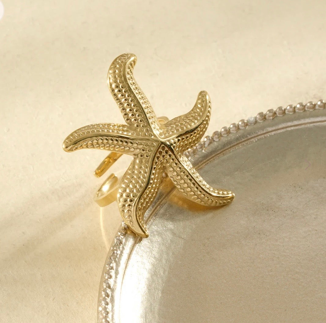 Bague étoile de mer