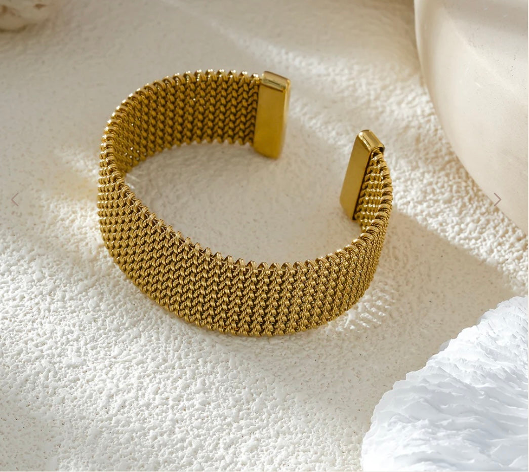 Bracelet jonc acier inoxydable