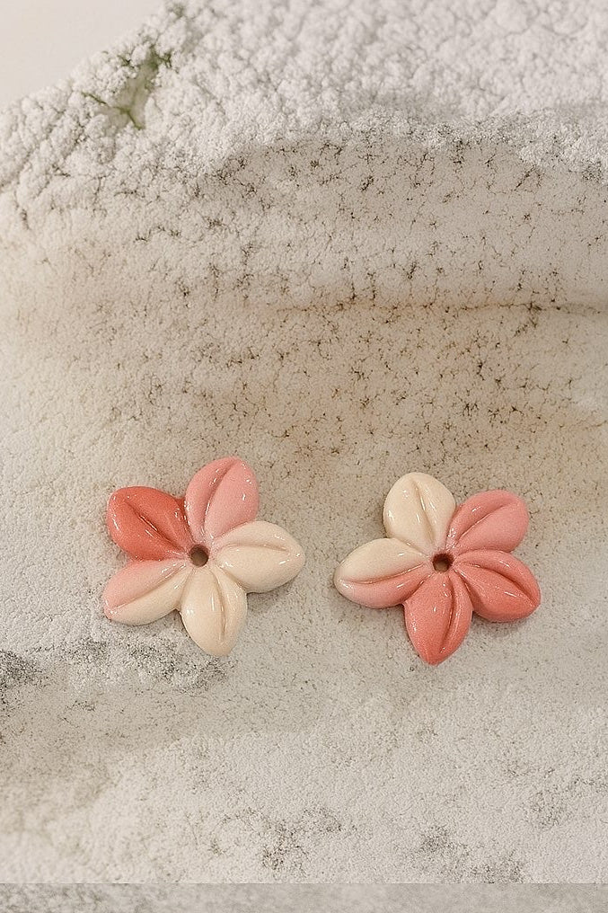 Pampille Stella dégrader rose et blanc