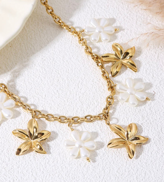 Collier fleur