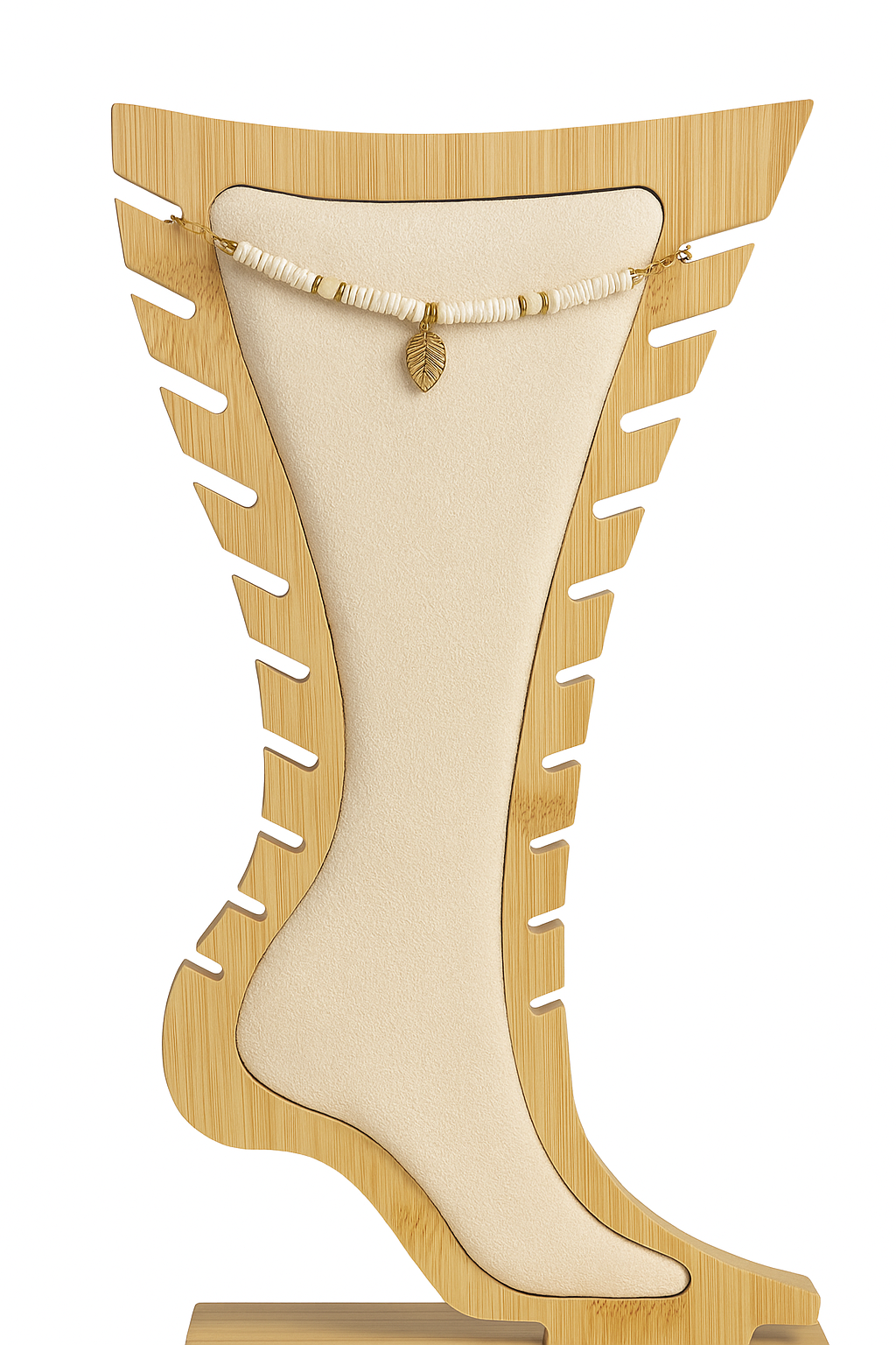 Chaîne de cheville feuille