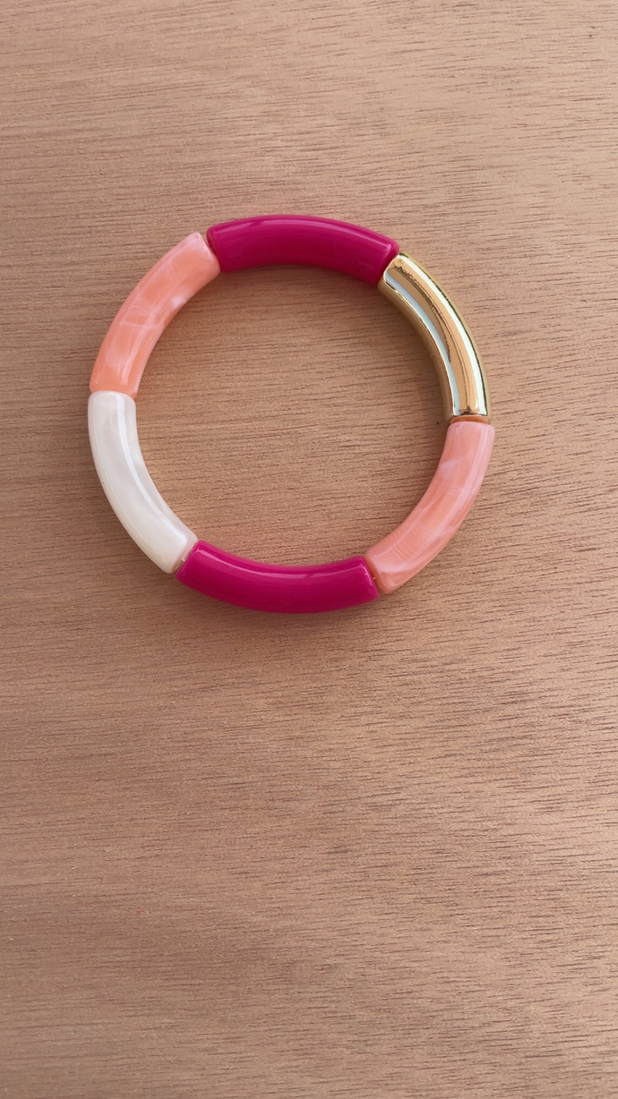 Bracelet jonc coloré