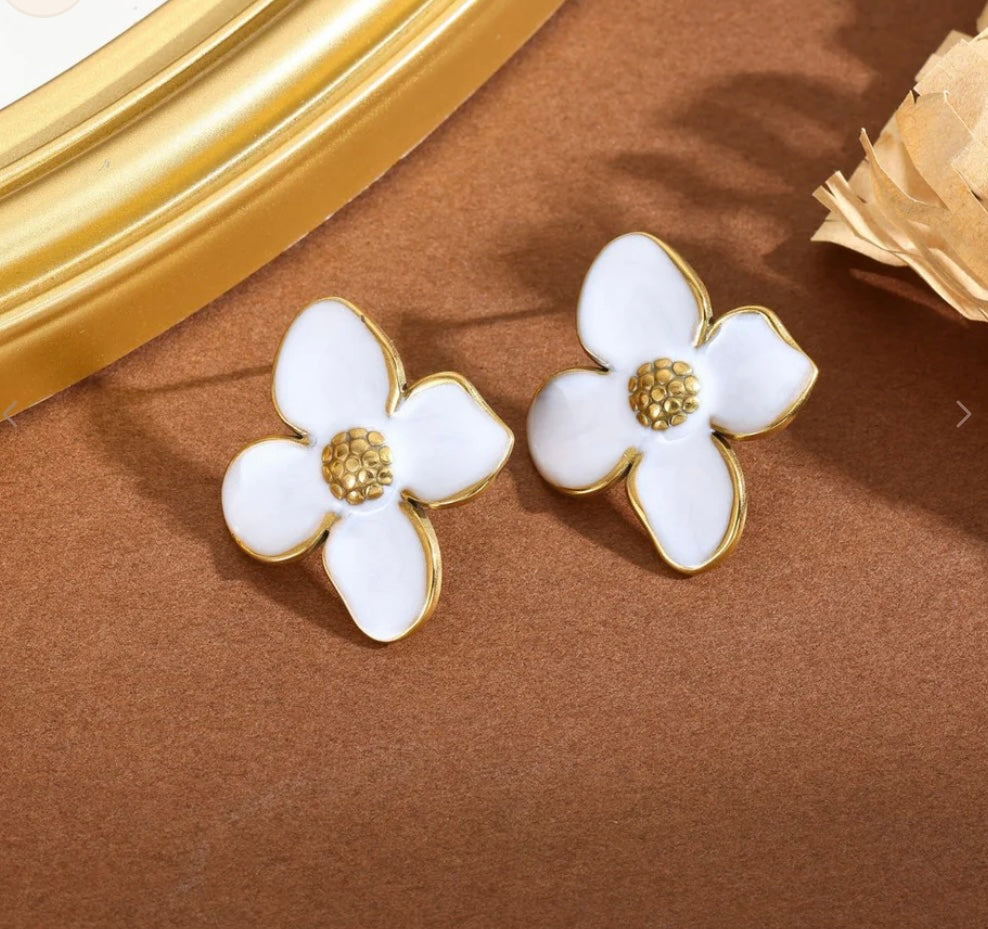 Boucle d’oreille acier inoxydable