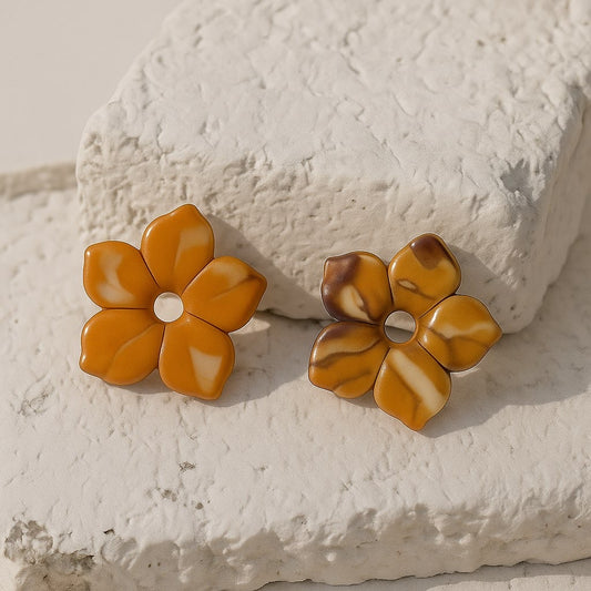 Oria marbré orange