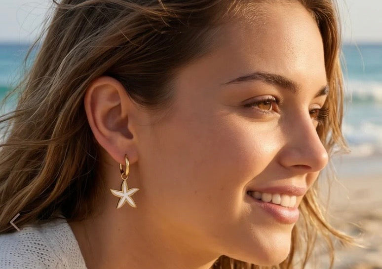 Boucle d’oreille étoile