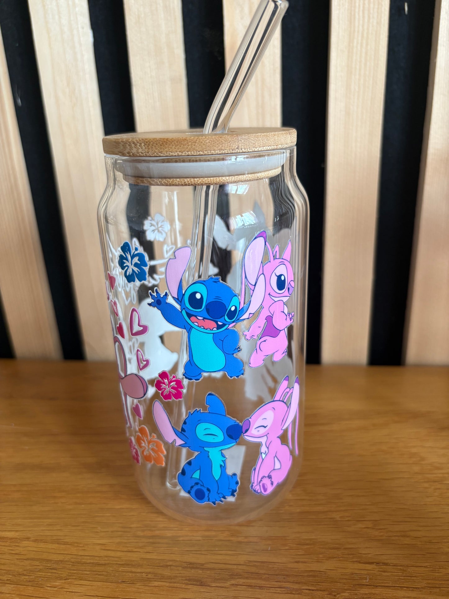Verre personnalisés stitch