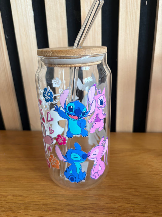 Verre personnalisés stitch