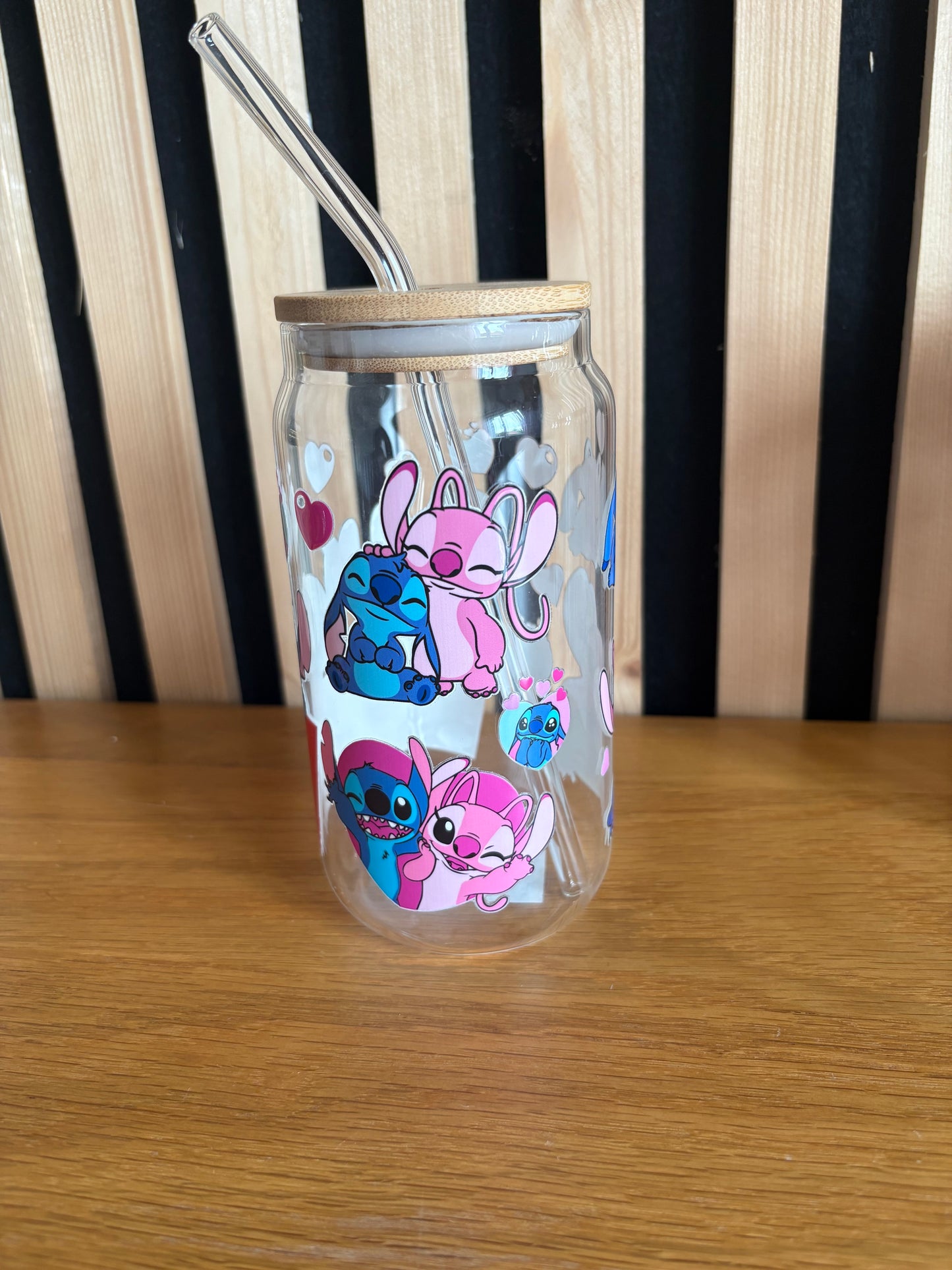 Verre personnalisés stitch love