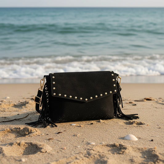Sac à main frange