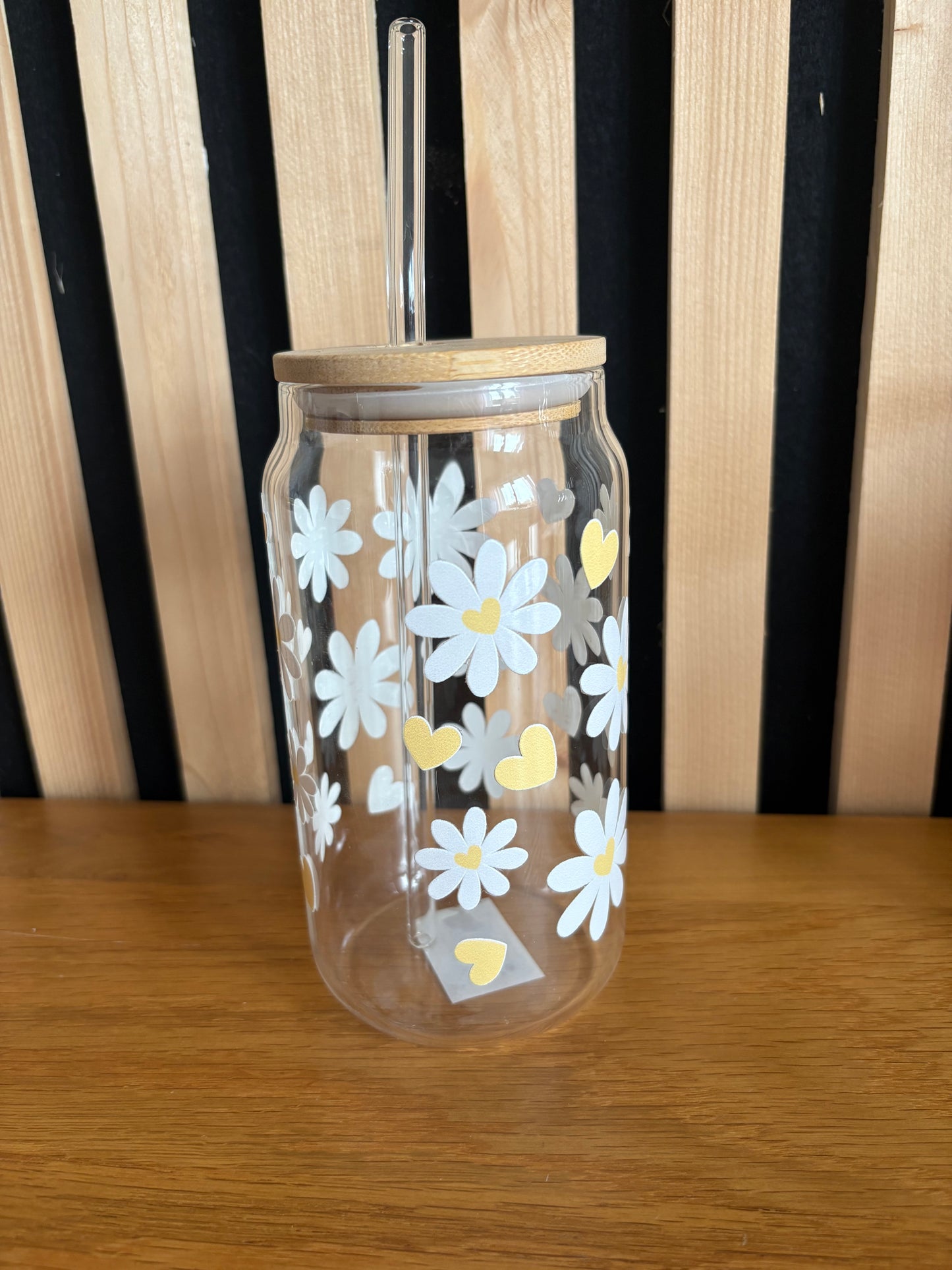 Verre personnalisés fleurs