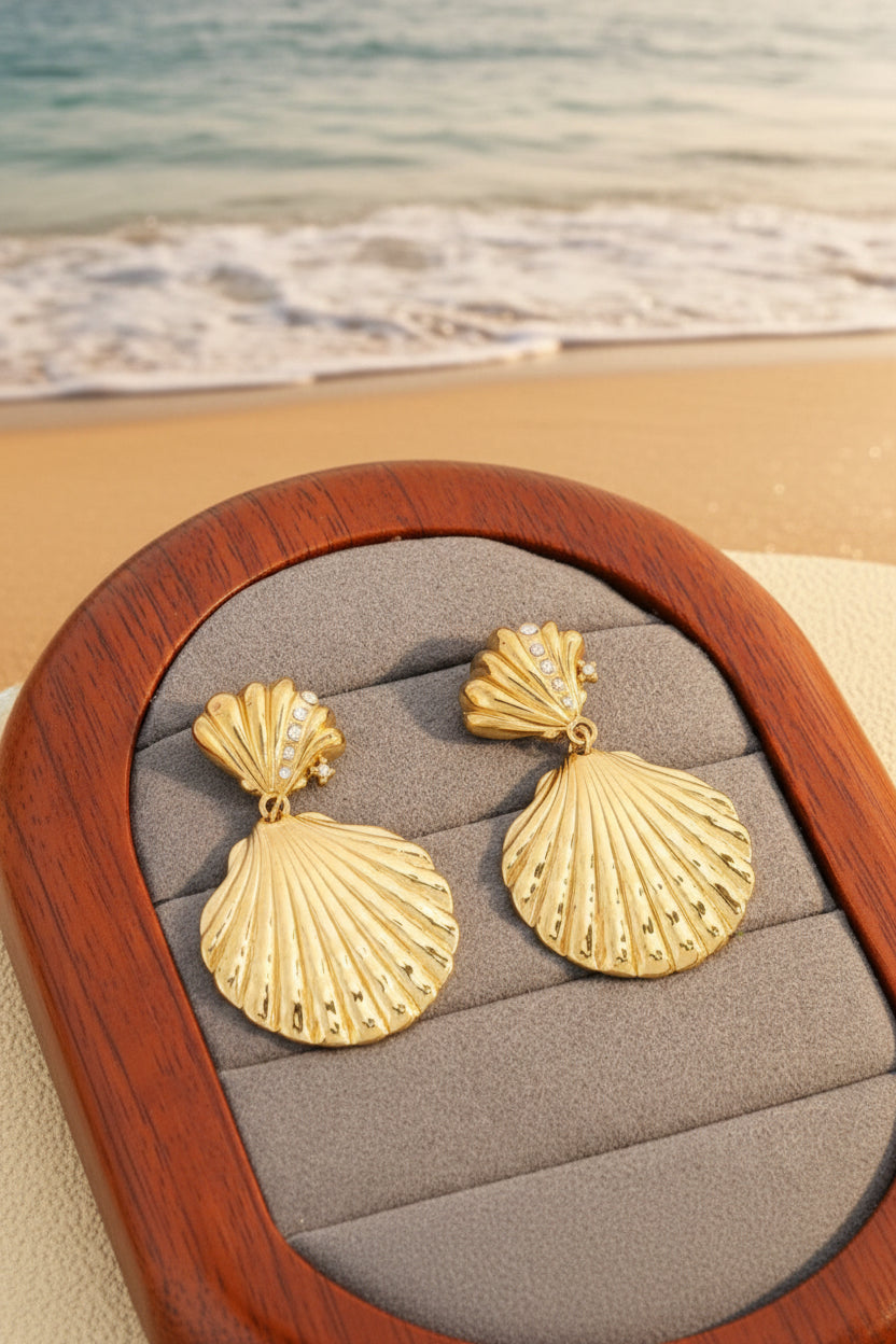 Boucle d’oreille plage