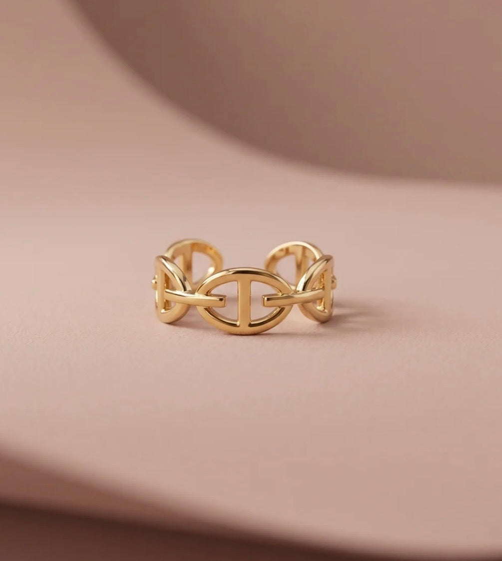 Bague doré