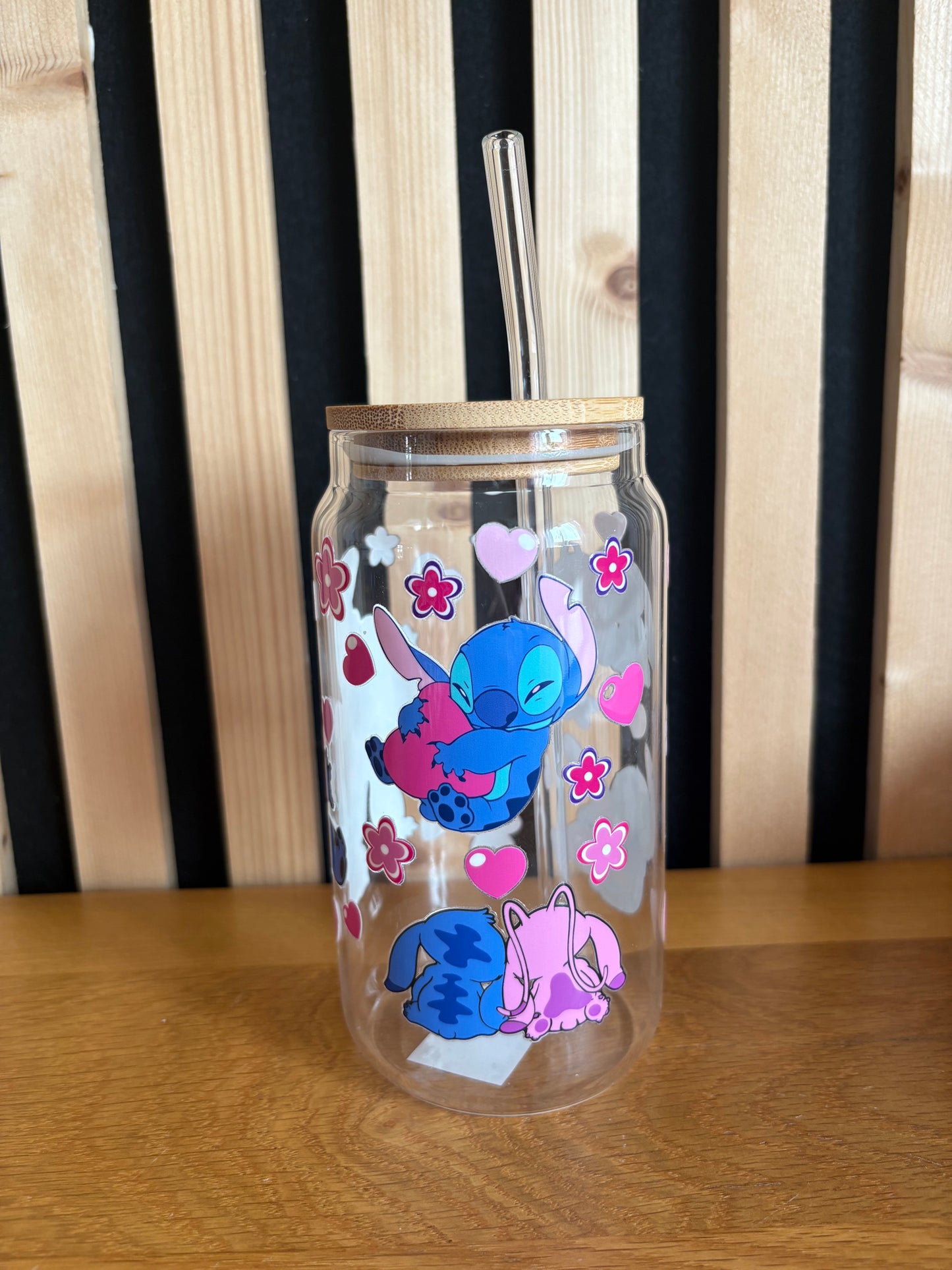 Verre personnalisés Stitch 💙￼
