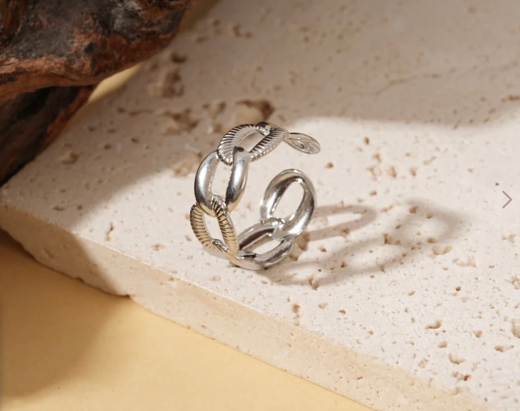 Bague argenté