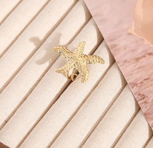 Bague étoile de mer