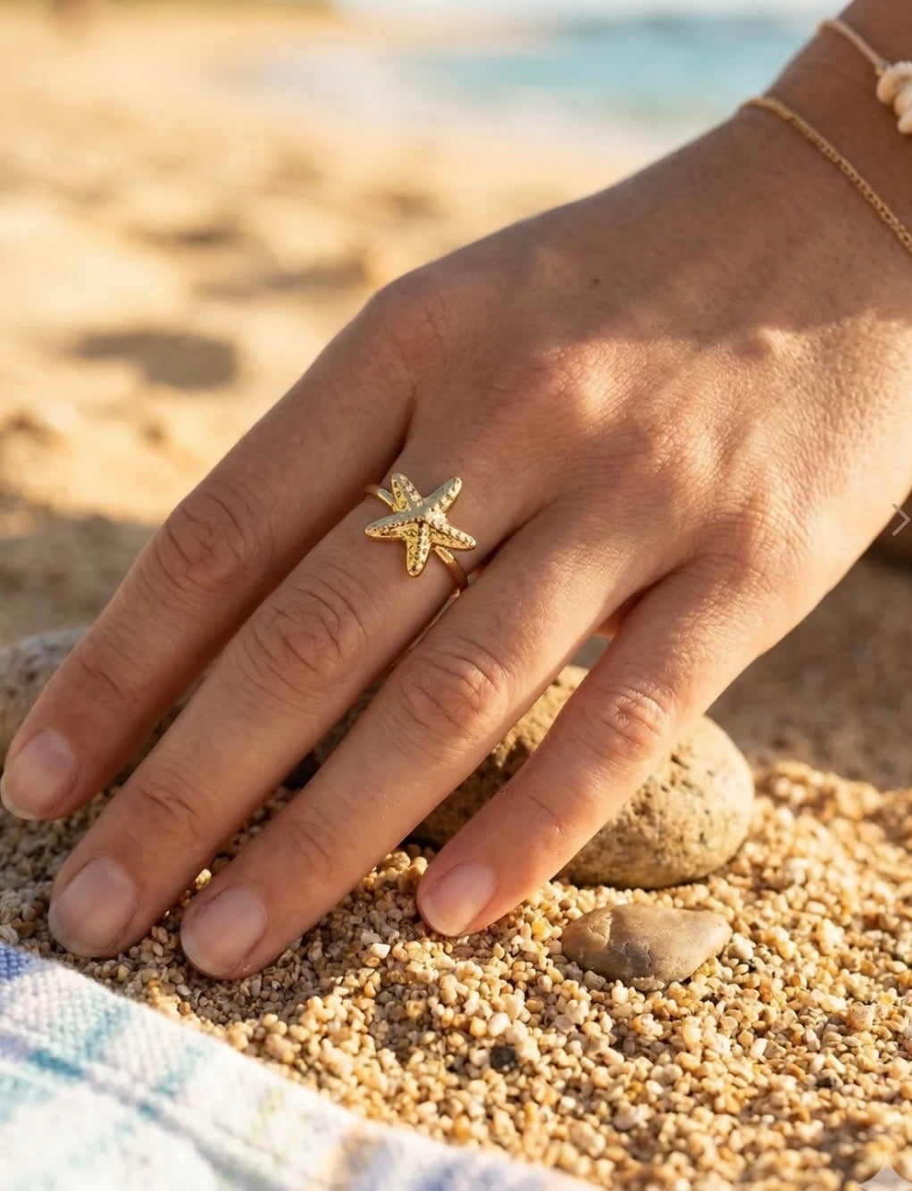 Bague réglable plage