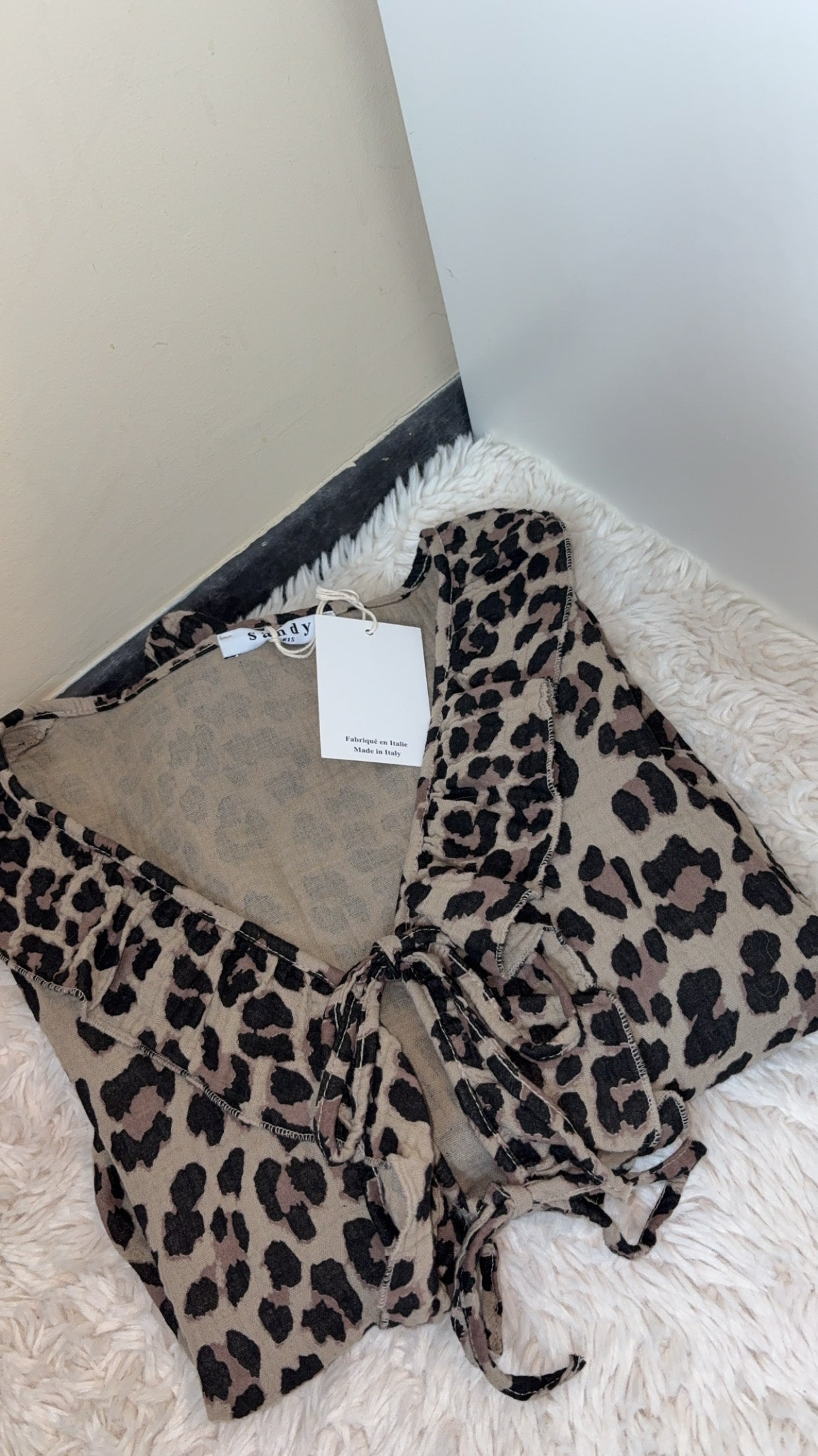 Chemise léopard 🤎
