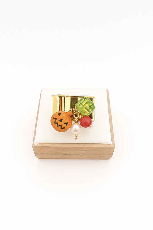 Bague réglable citrouilles