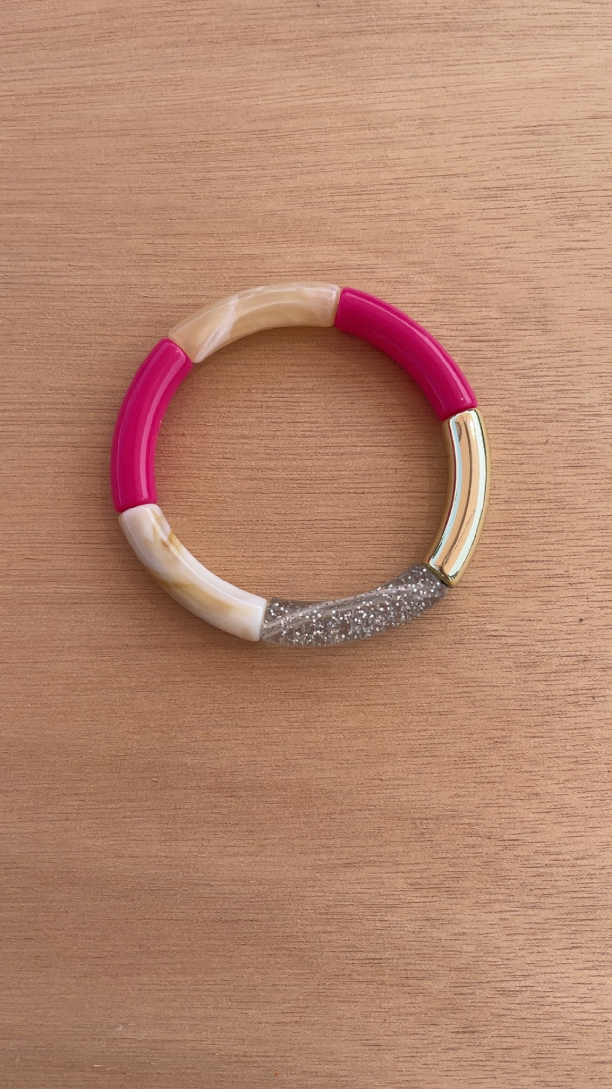Bracelet jonc coloré