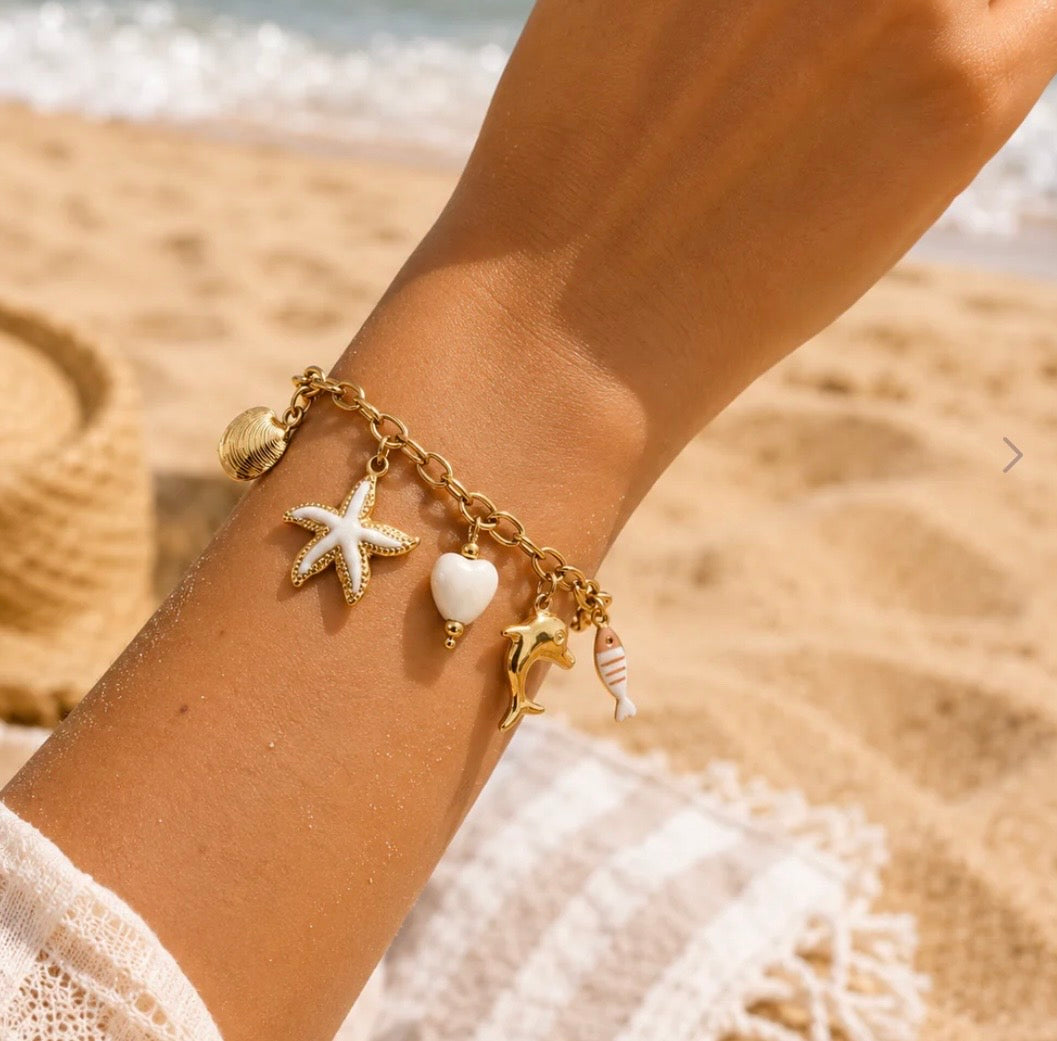 Bracelet doré été