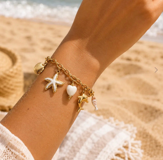 Bracelet doré été