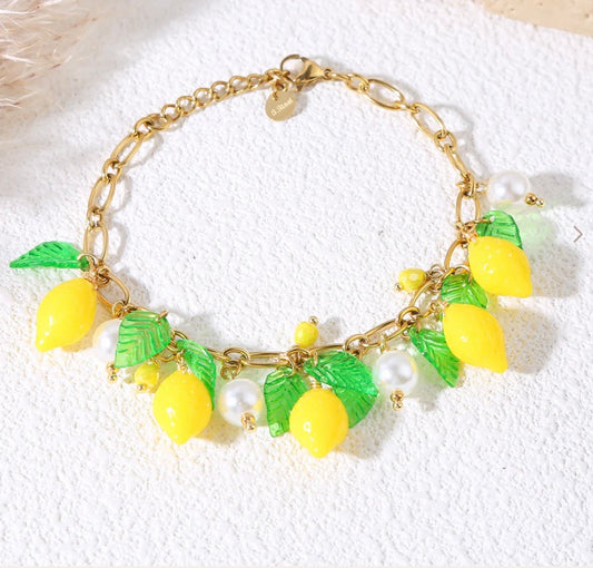 Bracelet multi citron