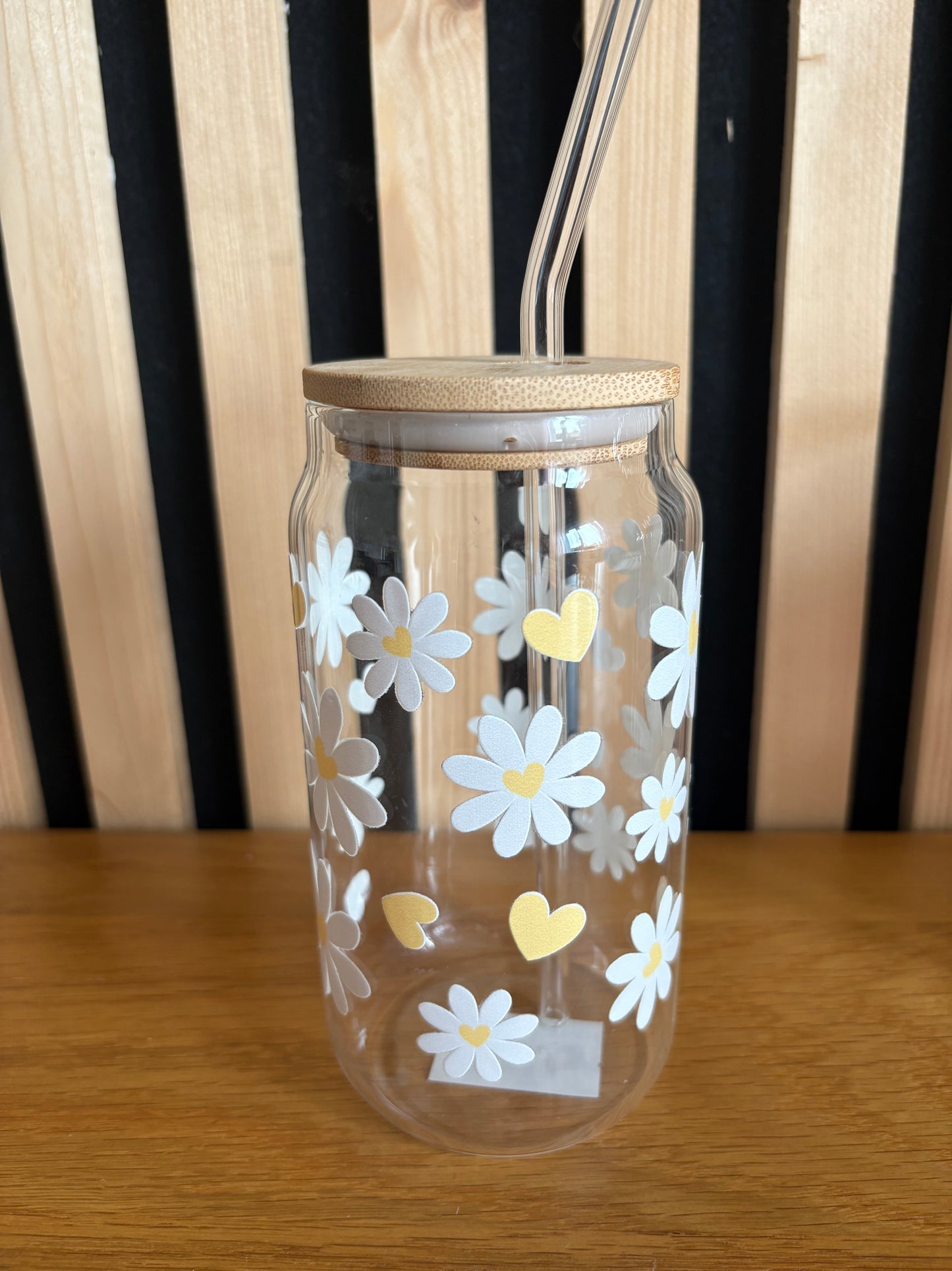 Verre personnalisés fleurs