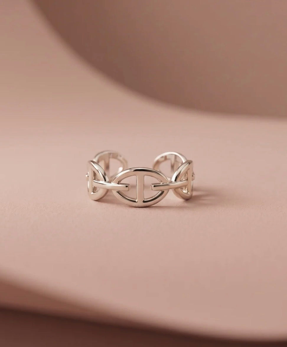 Bague argenté