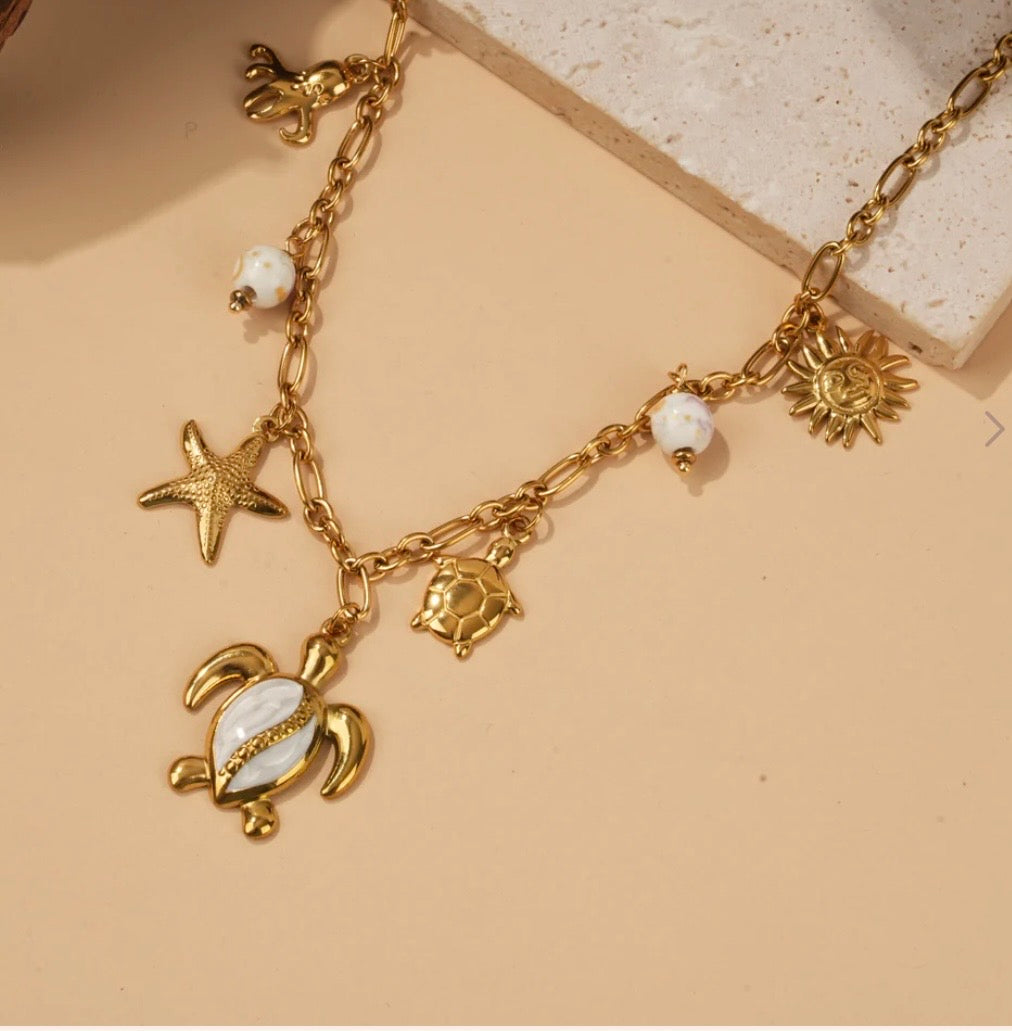 Collier tortue