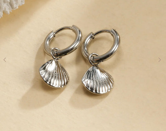 Boucle d’oreille coquillages