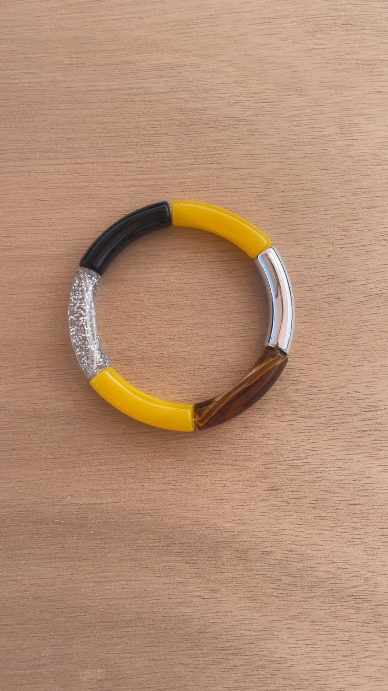 Bracelet jonc coloré
