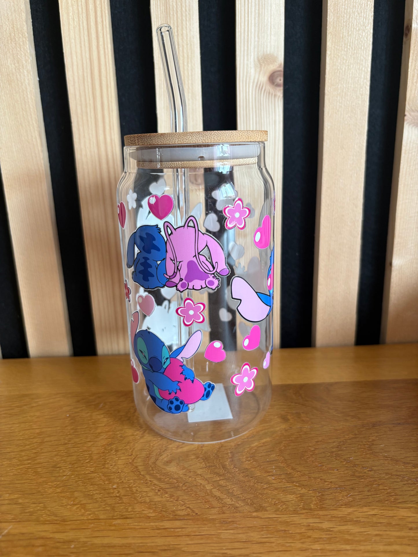 Verre personnalisés Stitch 💙￼