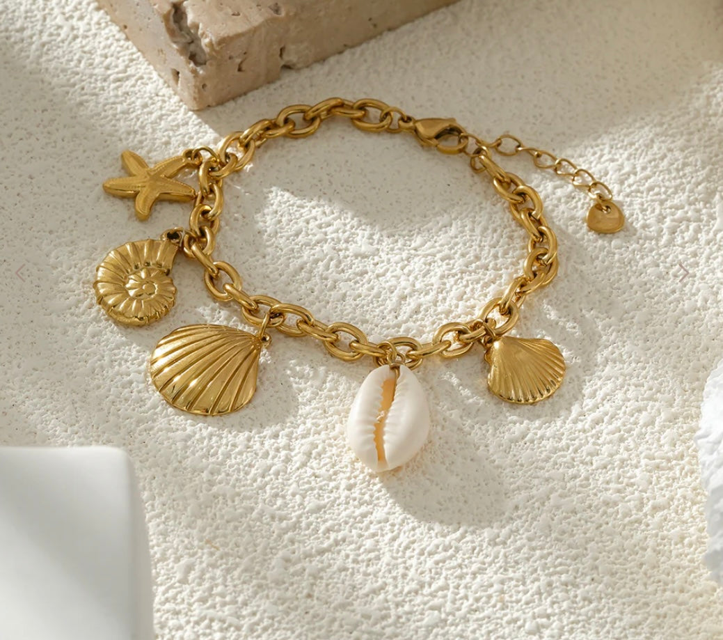 Bracelet coquillages