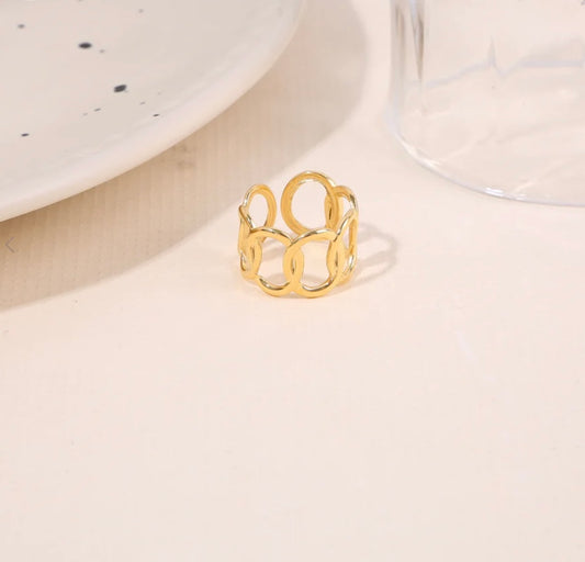 Bague doré