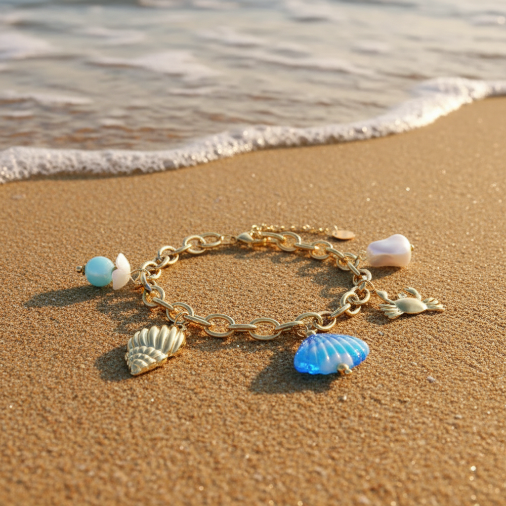 Bracelet océan bleu