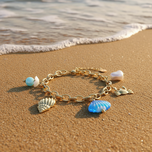Bracelet océan bleu
