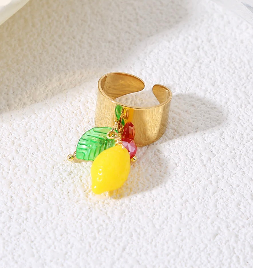 Bague citron